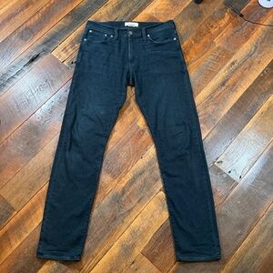 Madewell Men’s Slim Authentic Flex Jeans Dark Wash Size 33x34
